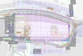 Ausschnitt Baugrubenplan