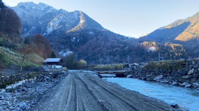 HWS Bödeli TP HW-Entlastung Wilderswil / Abflusskorridor - Bild 2