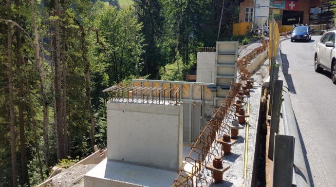 Ersatz Lehnenbrücke Husweidli II Adelbodenstrasse - Bild 2