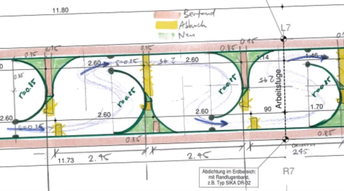 Kraftwerk Sarneraa, Sanierung Fischaufstieg Wehr Wichelsee - Bild 3