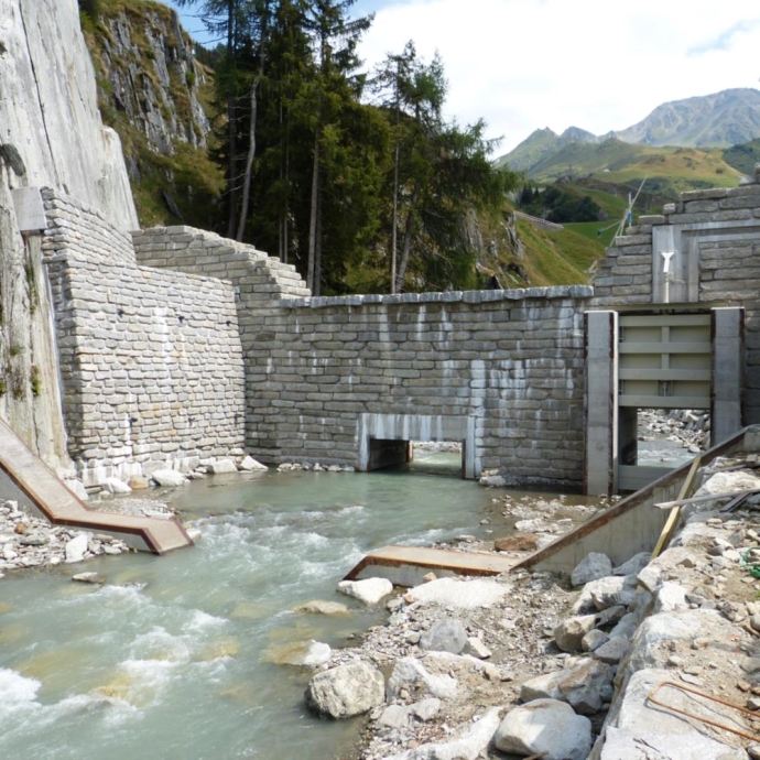 Geschiebesammler Unteralpreuss, Andermatt