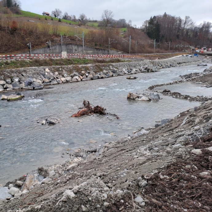 Wasserkraftwerk Hondrich - Ersatzmassnahmen Sack