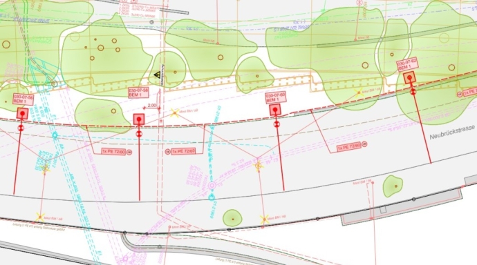 Neubrückstrasse Trolleybus Linie 11, Bern - Bild 2