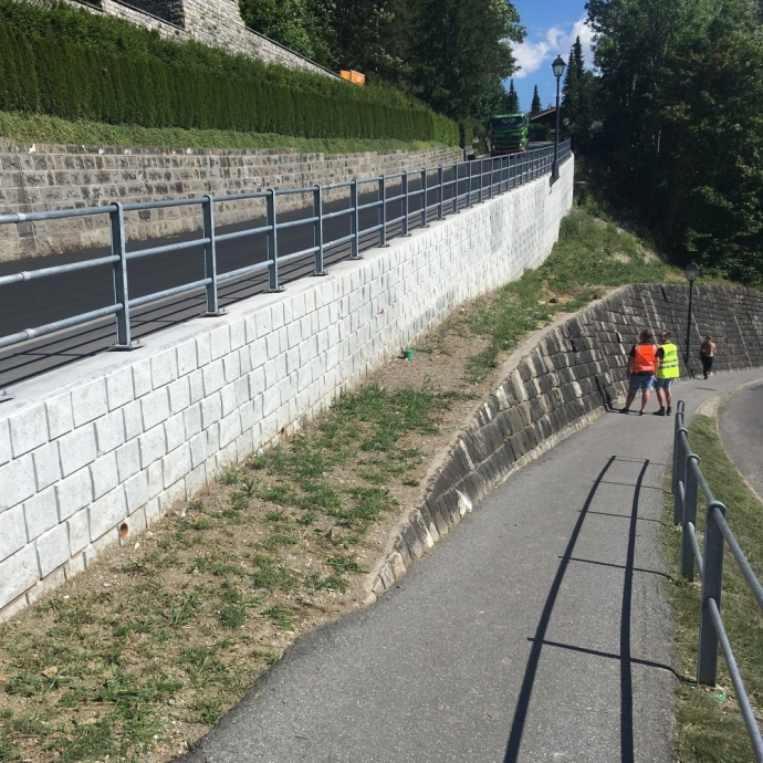 Ersatz Lehnenviadukt Palacestrasse, Gstaad